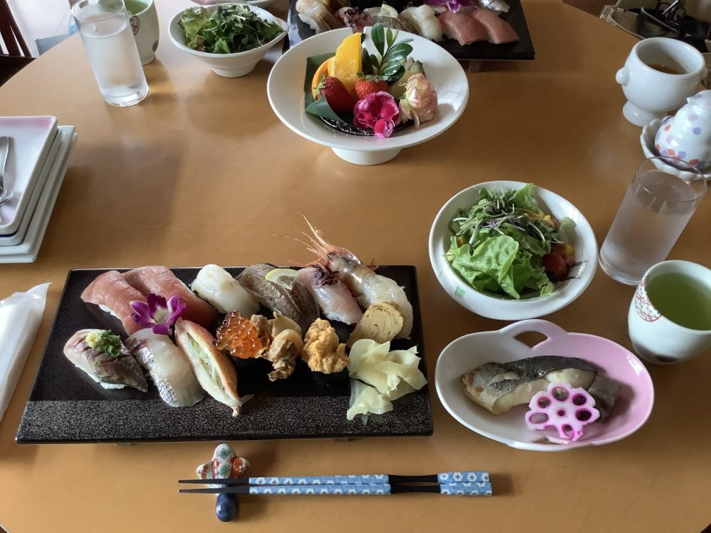 海の湯宿 花しぶき 食事